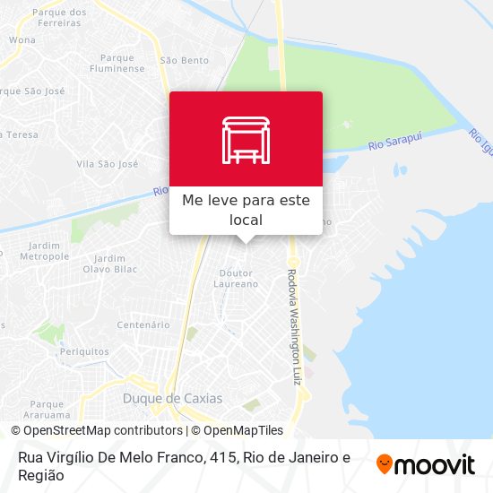 Rua Virgílio De Melo Franco, 415 mapa