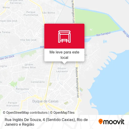 Rua Inglês De Souza, 4 (Sentido Caxias) mapa