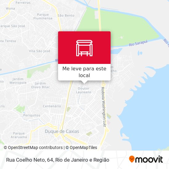 Rua Coelho Neto, 64 mapa