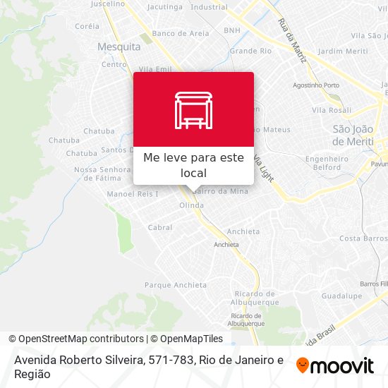Avenida Roberto Silveira, 571-783 mapa