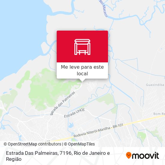 Estrada Das Palmeiras, 7196 mapa
