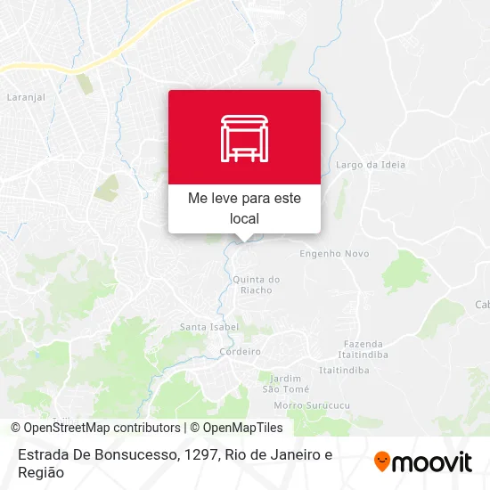 Estrada De Bonsucesso, 1297 mapa