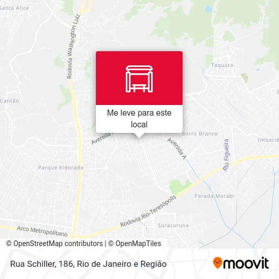 Rua Schiller, 186 mapa