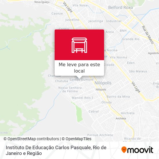 Instituto De Educação Carlos Pasquale mapa