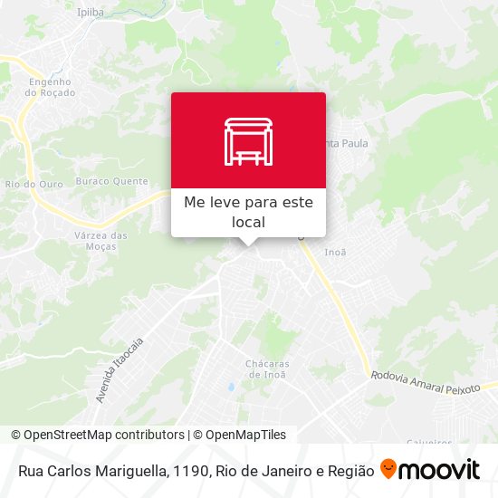 Rua Carlos Mariguella, 1190 mapa