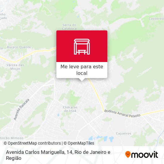 Avenida Carlos Mariguella, 14 mapa