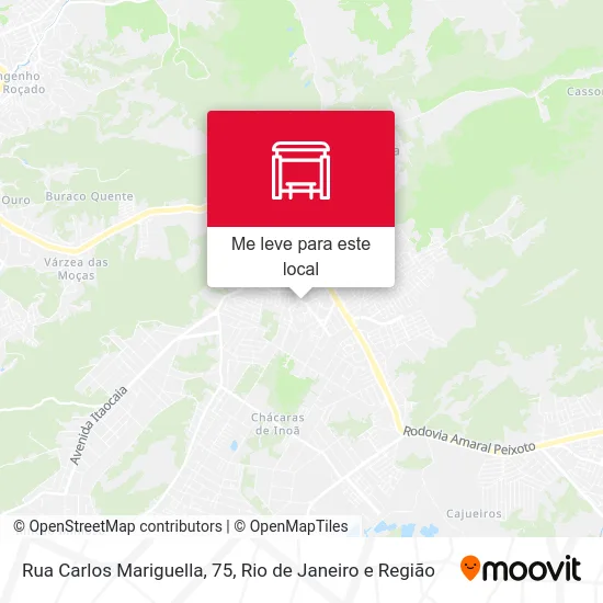 Rua Carlos Mariguella, 75 mapa
