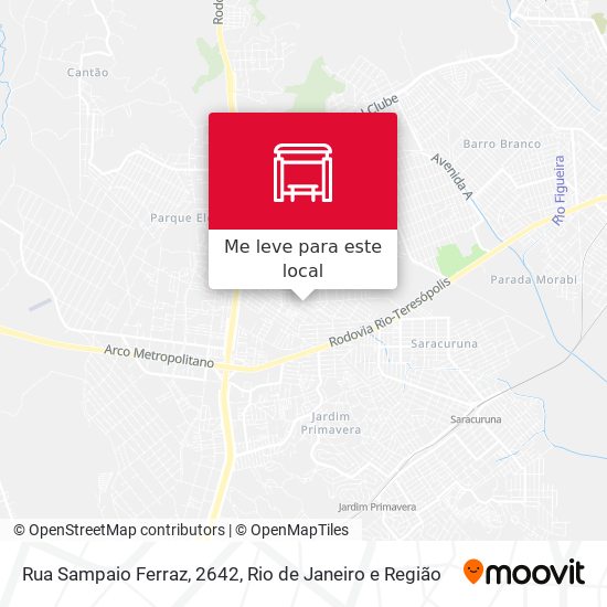 Rua Sampaio Ferraz, 2642 mapa