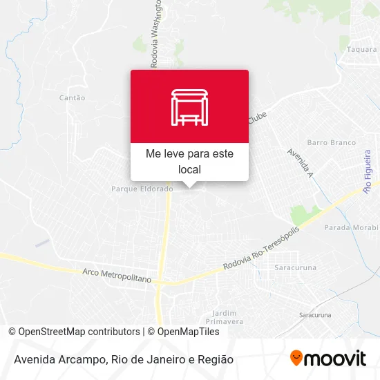 Avenida Arcampo mapa