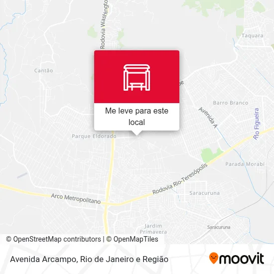 Avenida Arcampo mapa