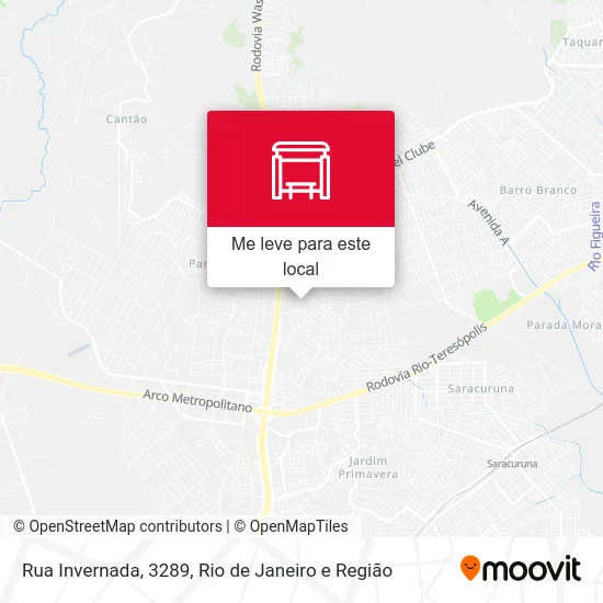 Rua Invernada, 3289 mapa
