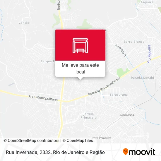 Rua Invernada, 2332 mapa