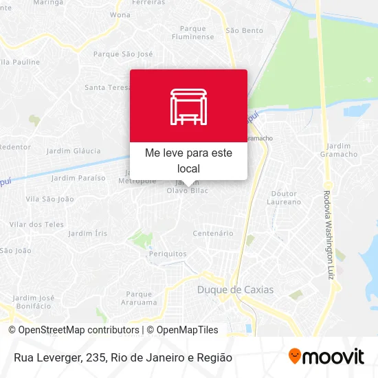 Rua Leverger, 235 mapa