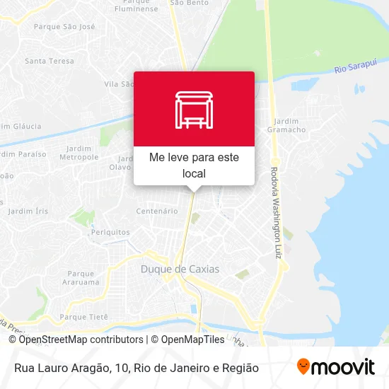 Rua Lauro Aragão, 10 mapa