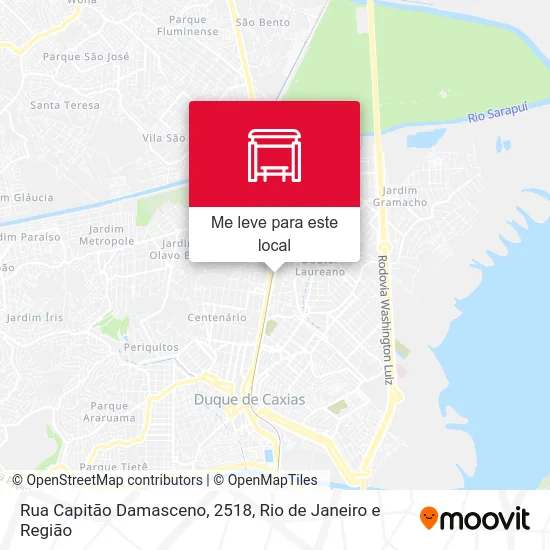 Rua Capitão Damasceno, 2518 mapa