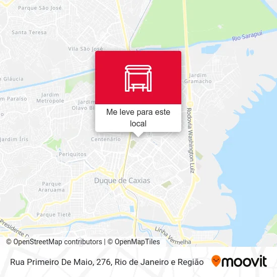 Rua Primeiro De Maio, 276 mapa