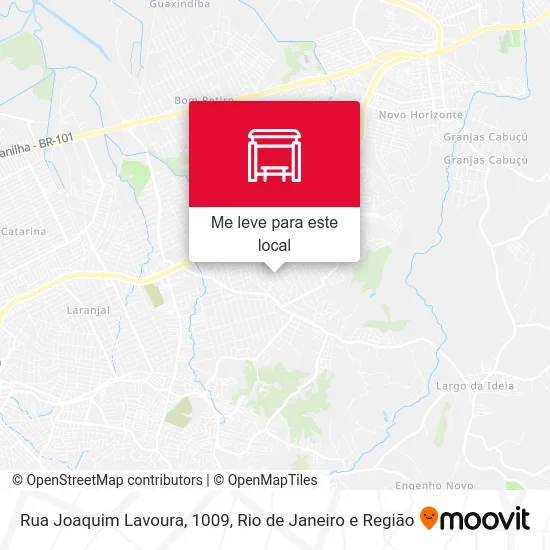 Rua Joaquim Lavoura, 1009 mapa