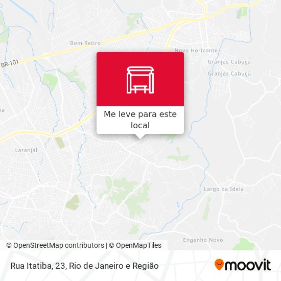 Rua Itatiba, 23 mapa