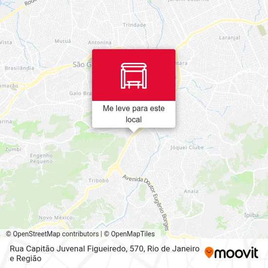 Rua Capitão Juvenal Figueiredo, 570 mapa