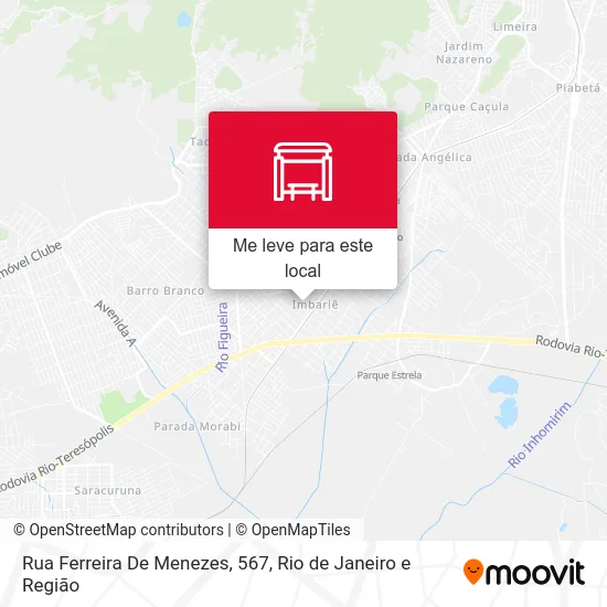 Rua Ferreira De Menezes, 567 mapa