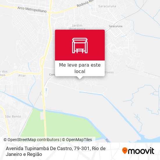 Avenida Tupinambá De Castro, 79-301 mapa