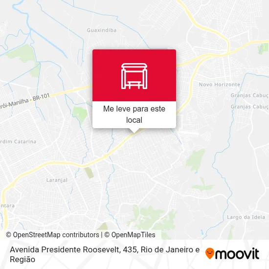 Avenida Presidente Roosevelt, 435 mapa