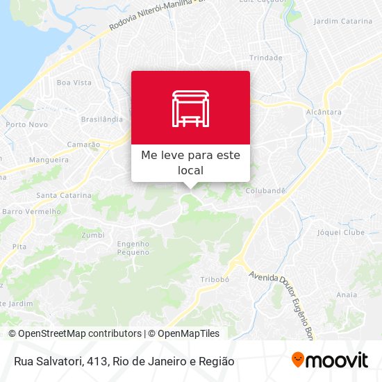 Rua Salvatori, 413 mapa