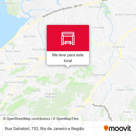 Rua Salvatori, 752 mapa