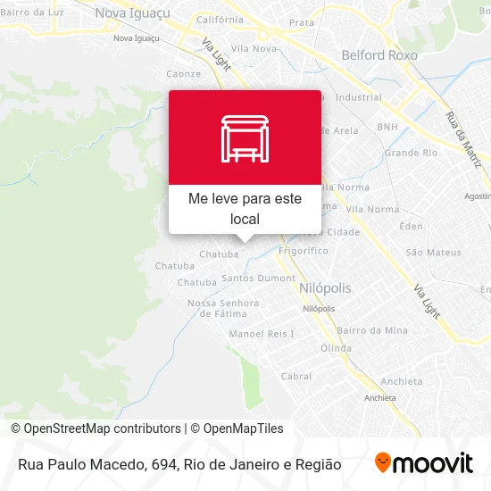 Rua Paulo Macedo, 694 mapa