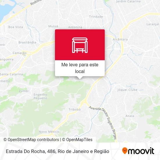Estrada Do Rocha, 486 mapa