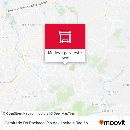 Cemitério Do Pacheco mapa