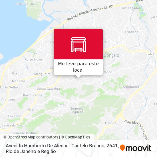 Avenida Humberto De Alencar Castelo Branco, 2641 mapa