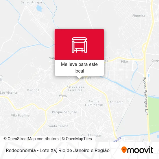 Redeconomia - Lote XV mapa