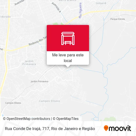 Rua Conde De Irajá, 717 mapa
