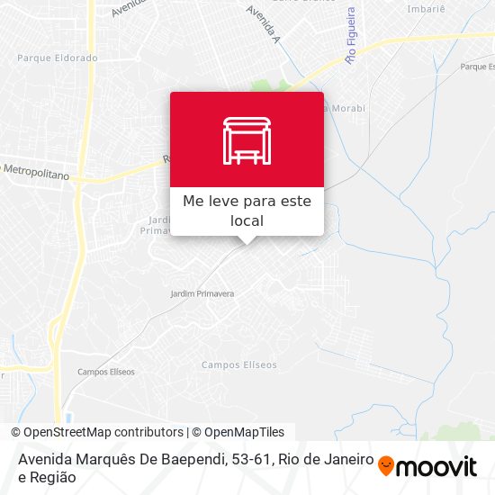 Avenida Marquês De Baependi, 53-61 mapa