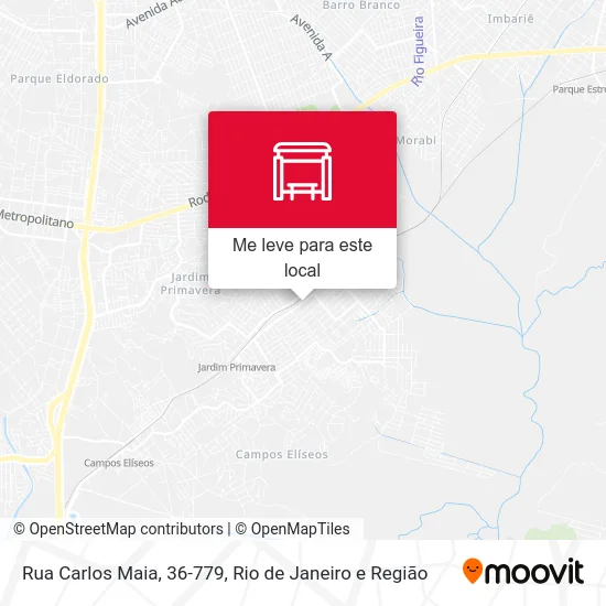 Rua Carlos Maia, 36-779 mapa