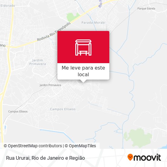 Rua Ururai mapa