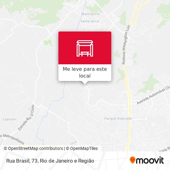 Rua Brasil, 73 mapa