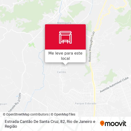 Estrada Cantão De Santa Cruz, 82 mapa