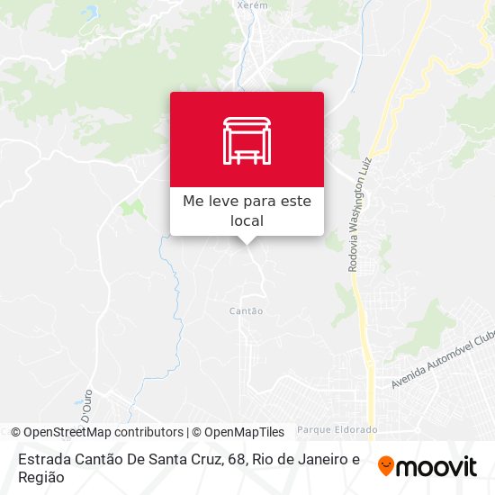 Estrada Cantão De Santa Cruz, 68 mapa