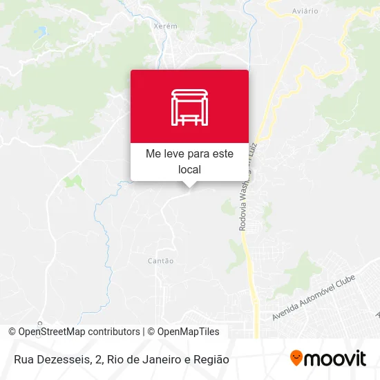Rua Dezesseis, 2 mapa
