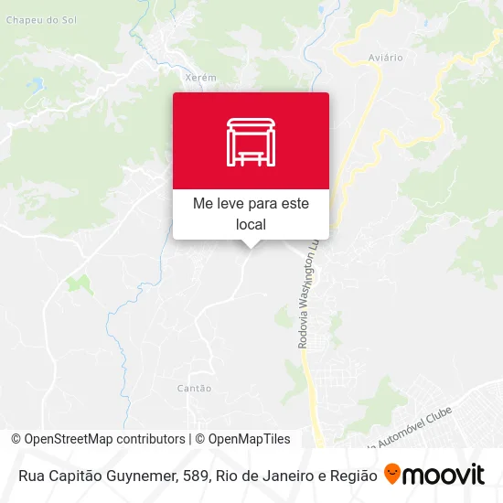 Rua Capitão Guynemer, 589 mapa