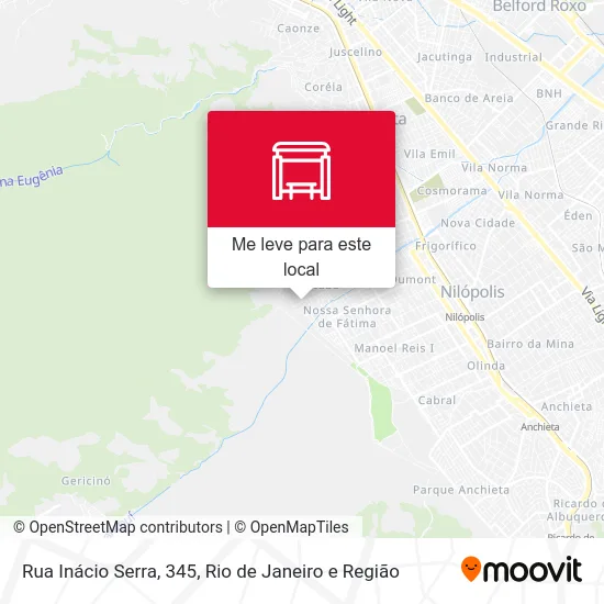 Rua Inácio Serra, 345 mapa