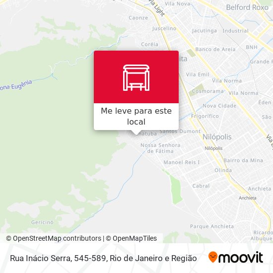 Rua Inácio Serra, 545-589 mapa