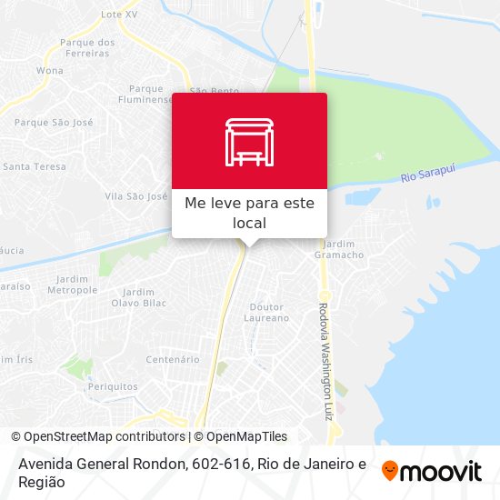 Avenida General Rondon, 602-616 mapa
