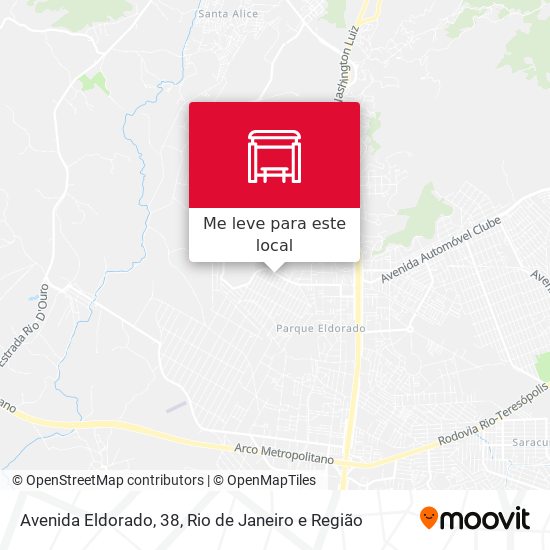 Avenida Eldorado, 38 mapa