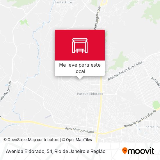 Avenida Eldorado, 54 mapa