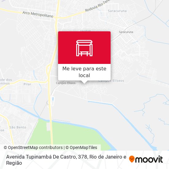 Avenida Tupinambá De Castro, 378 mapa