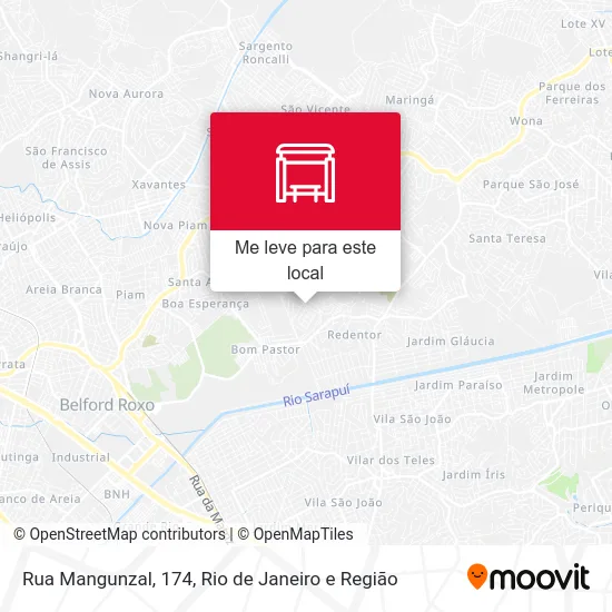 Rua Mangunzal, 174 mapa