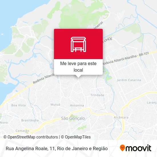 Rua Angelina Roale, 11 mapa